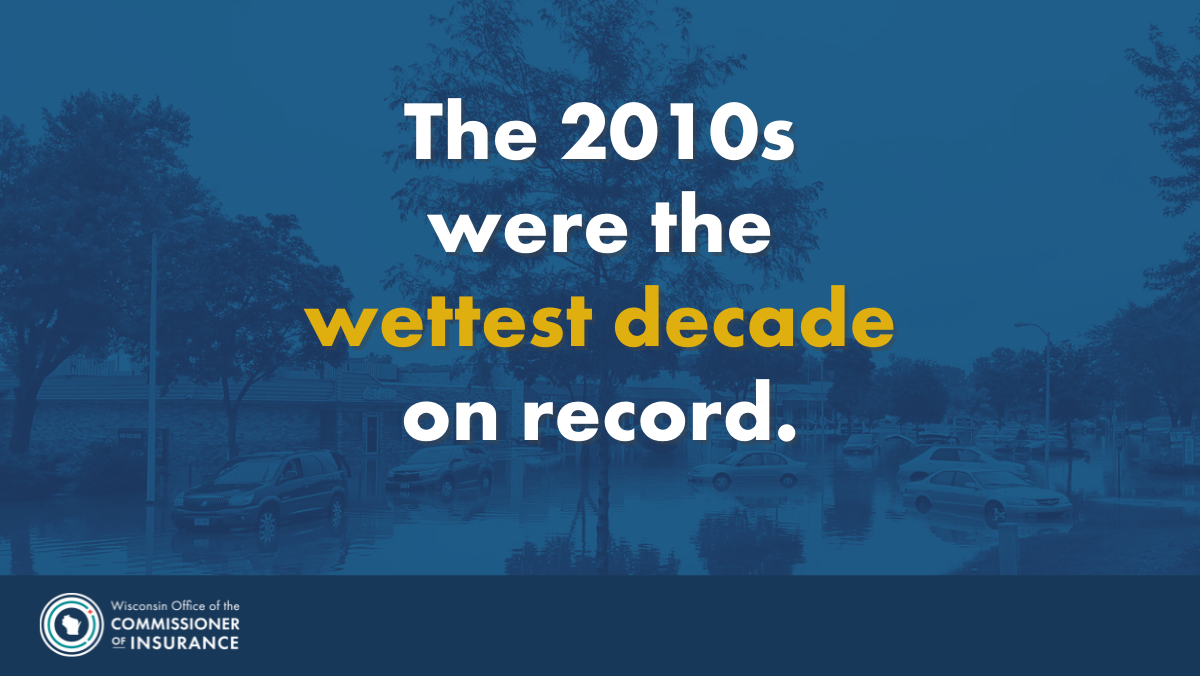 The 2010s were the wettest decade on record.