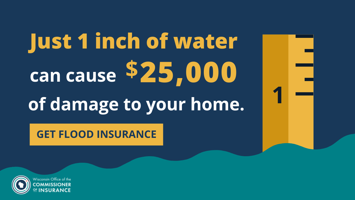 Just one inch of water can cause 25k of damage.