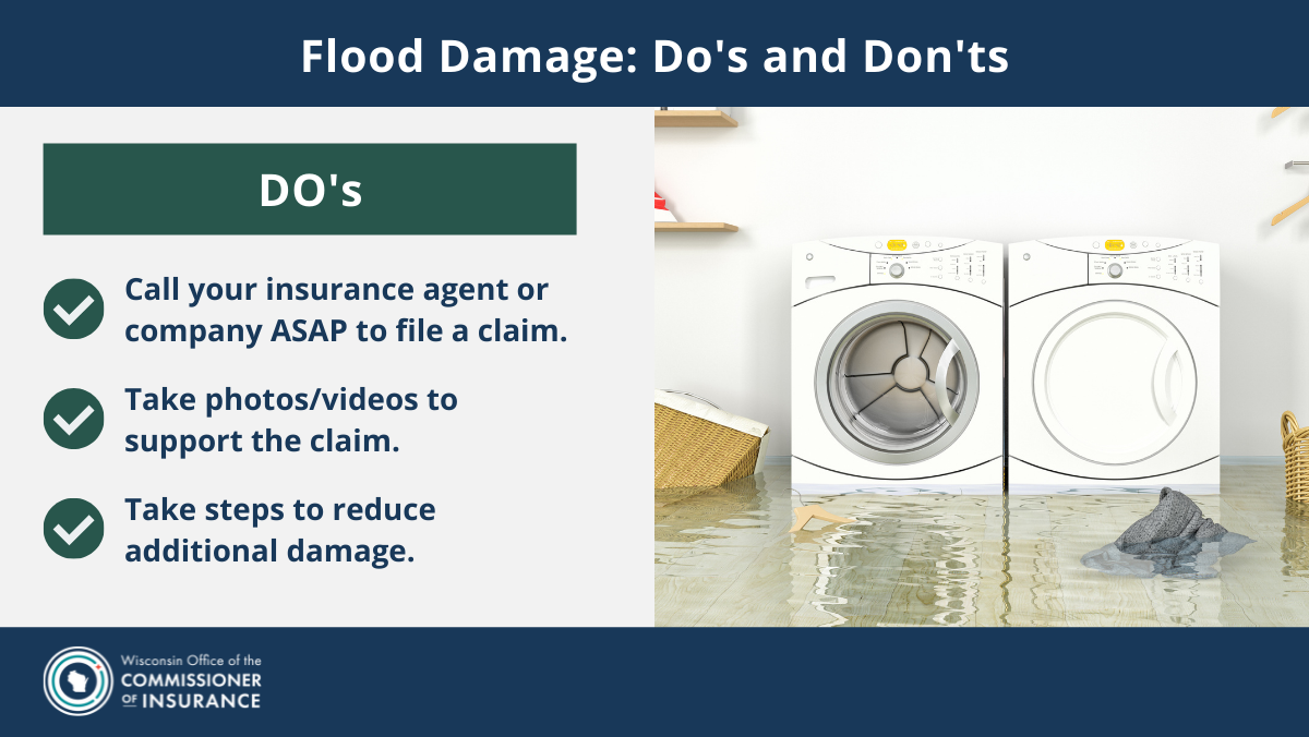 Flood Damage: Do's and Dont's 