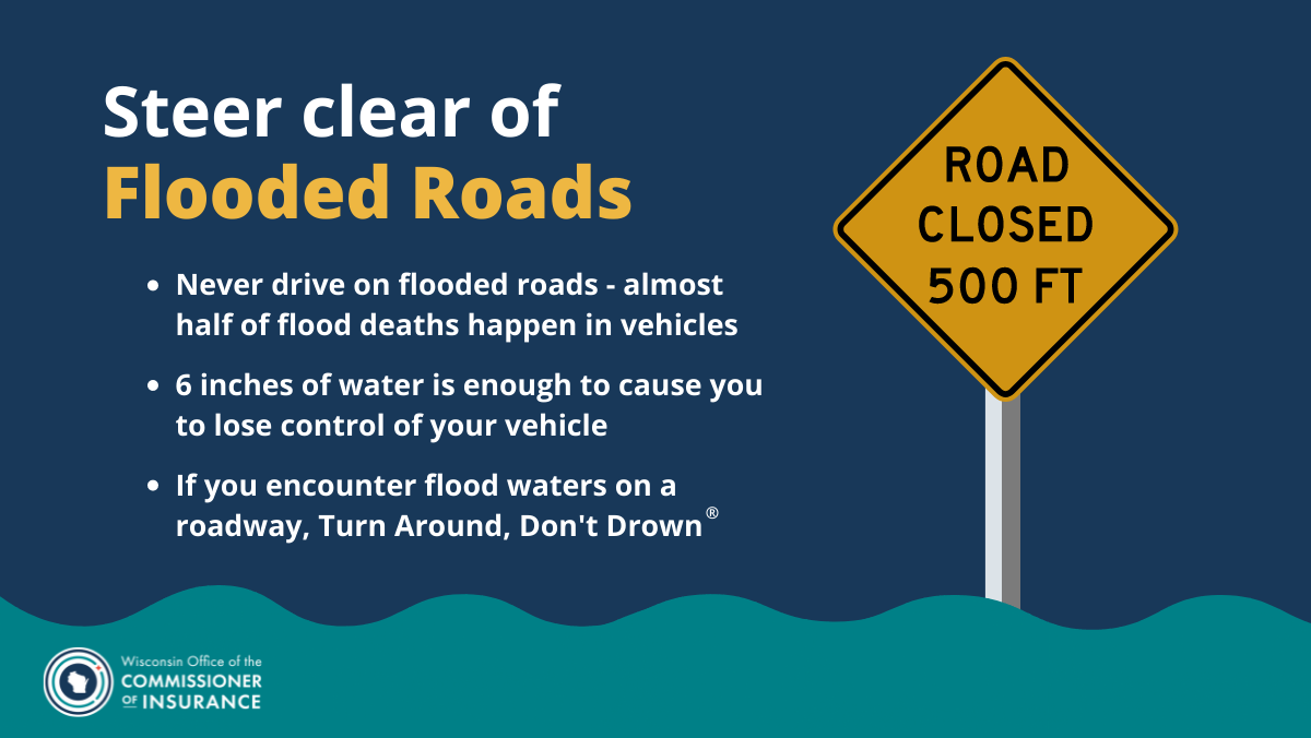 Steer Clear of Flooded Roads